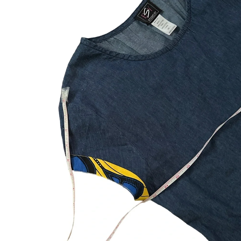 Studio Ey denim dress size L - Picture 6 of 7